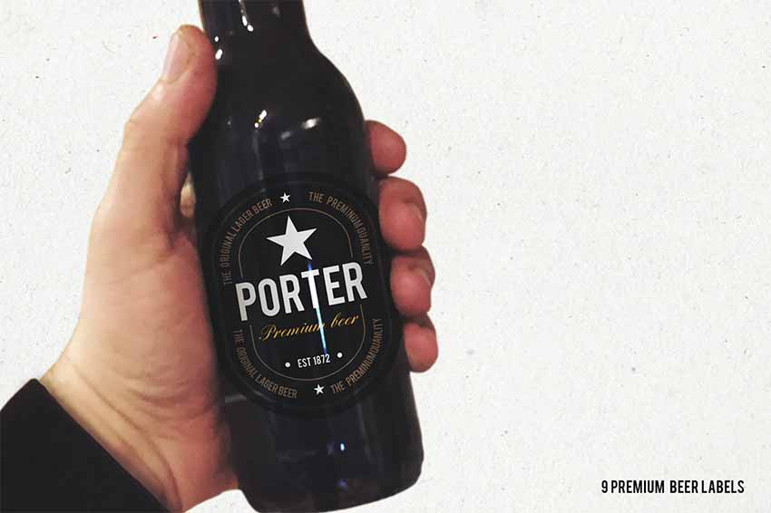 Porter Craft Beer Logo Design