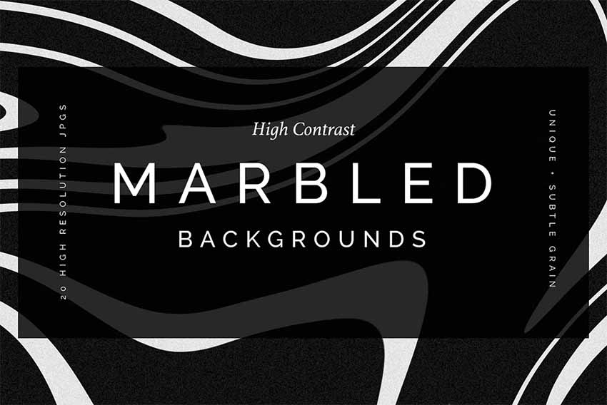 High Contrast Marble Texture Photoshop