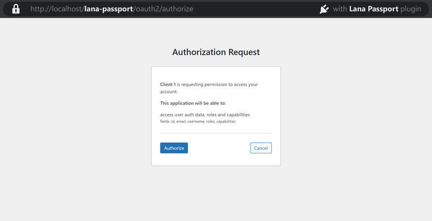 authorize