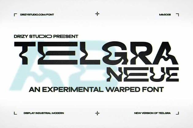 Distorted Fonts