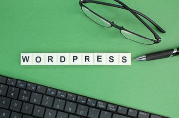 wordpress welcome message