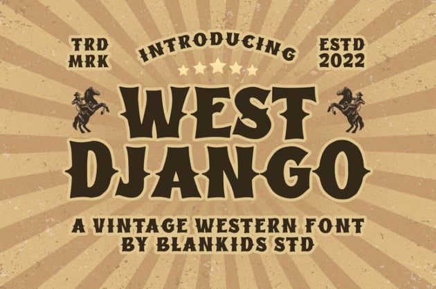 west django serif typeface