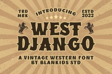 west django serif typeface