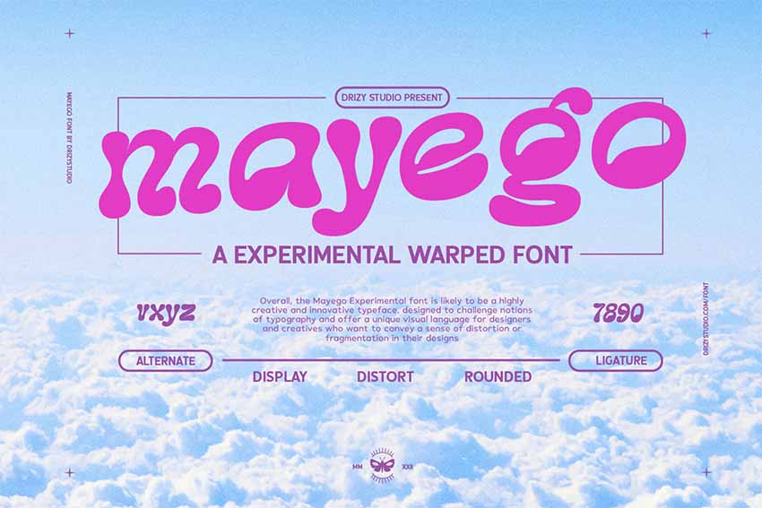 Mayego Warped Text