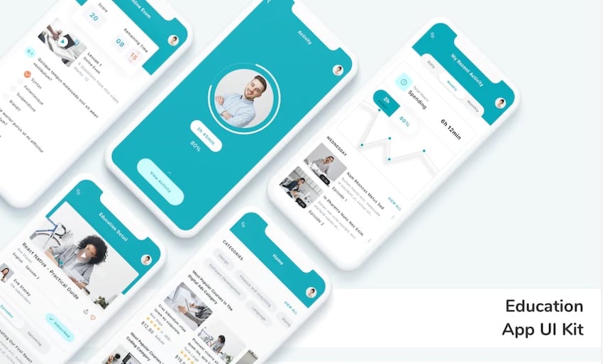 Education App UI Kit