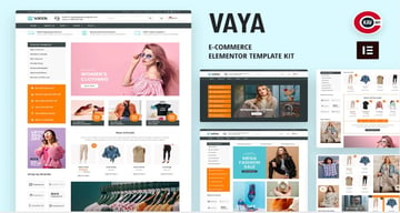 Vaya - E-commerce Elementor Template Kit