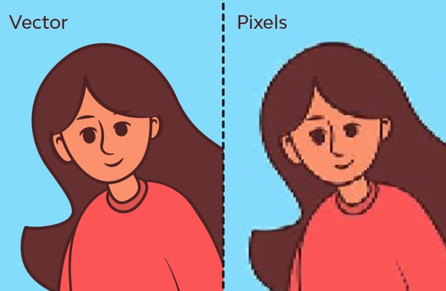 vector vs pixels