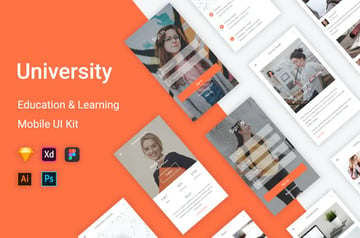 University - Education & Learning UI Kit