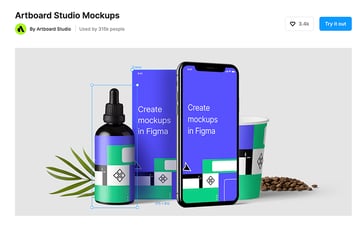 Artboard Studio Mockups Figma