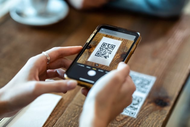 qr code in use