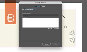 adobe indesign qr codes