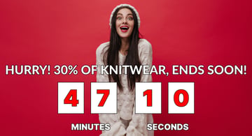 image of a sale countdown website