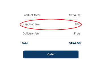 handling fee