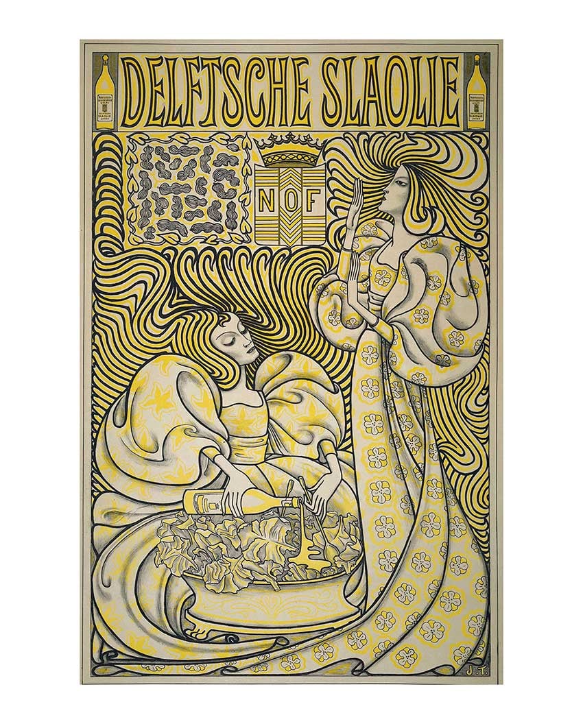 Delftsche Slaolie by Jan Toorop, 1893