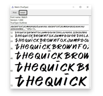 how to add fonts to Illustrator in Windows