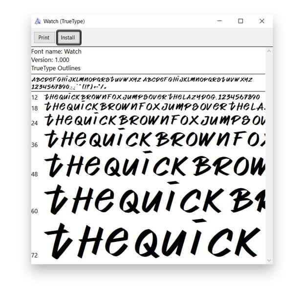 how to add fonts to Illustrator in Windows