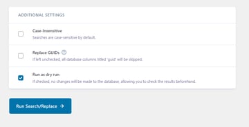 Plugin settings