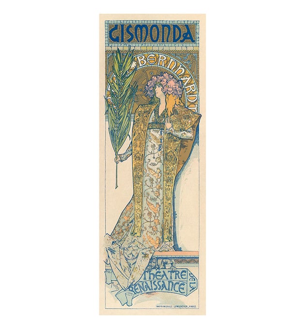 Gismonda by Alphonse Mucha, 1895