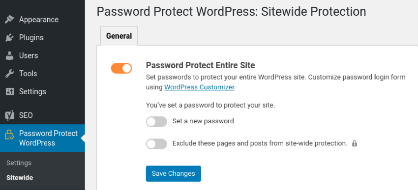 entire site protection