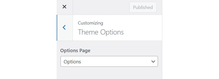 Add a new setting inside the new section