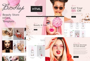 BeShop - Beauty eCommerce HTML Template