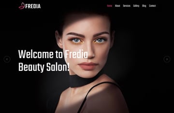 Fredia - Makeup Artist, Model & Beauty Template