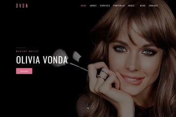 OVON - Makeup Artist, Model & Beauty Template