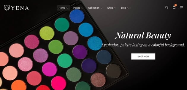 Yena – Beauty & Cosmetic HTML Template