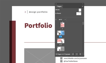 indesign pages panel