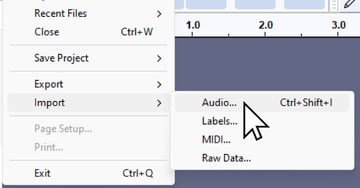 Import Audio