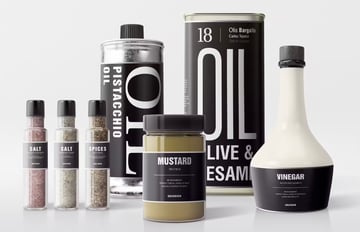 typography packaging