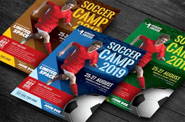Soccer Camp Flyer Template