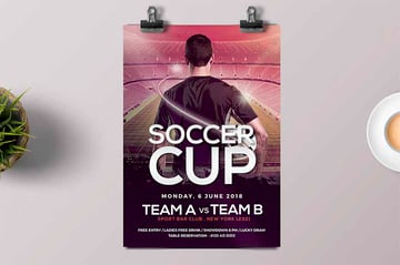 Soccer Camp Flyer Template