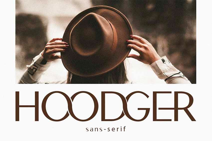 Hoodger Sans-Serif Fonts