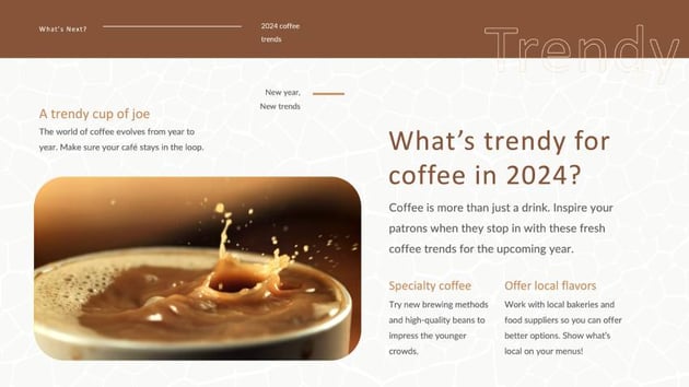 Delusi Coffee Trends Slide