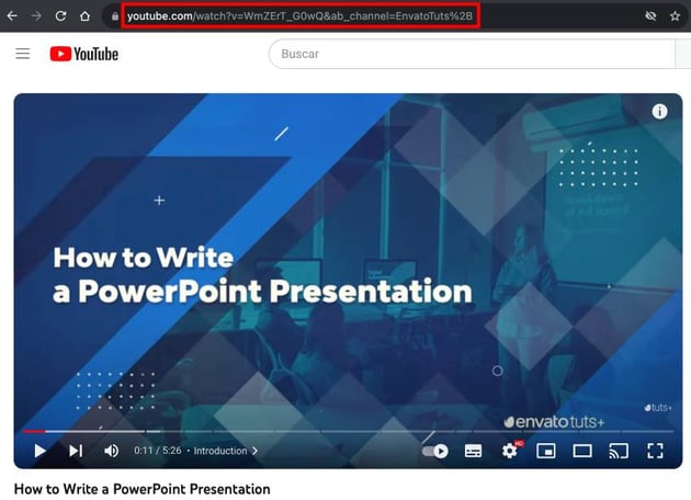 How to Embed Web Videos in PowerPoint Step 1