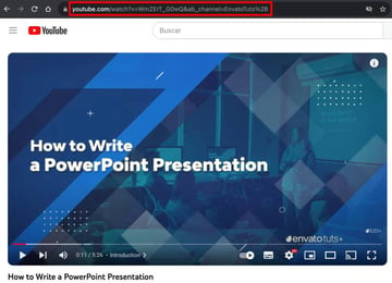 How to Embed Web Videos in PowerPoint Step 1