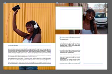 indesign text flow