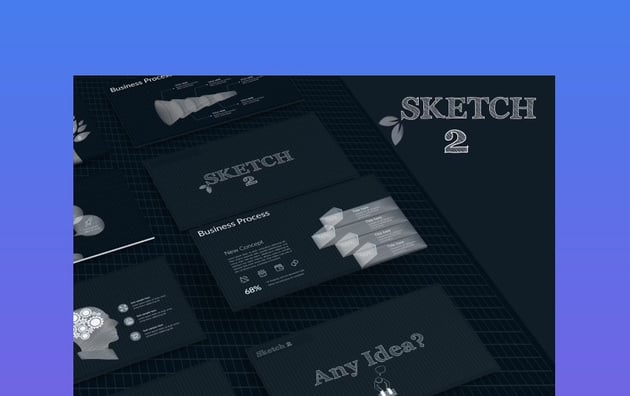 SKETCH 2 Powerpoint Template