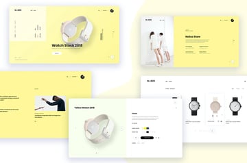 Ne22 - Watch store one page template