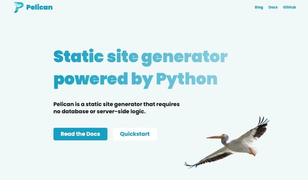 pelican static site generator