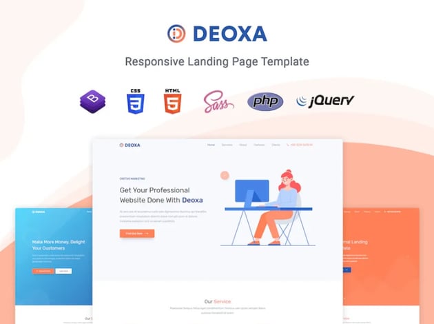 deoxa static site template