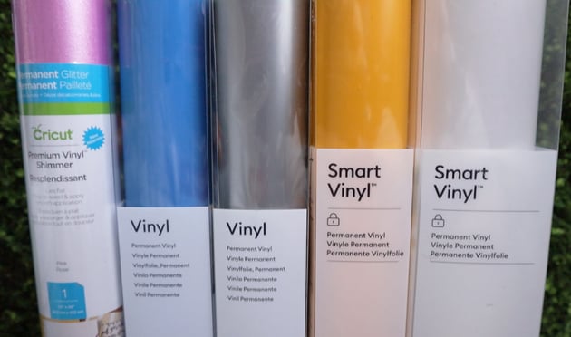 Vinyl in Cricut world means sticker vinyl