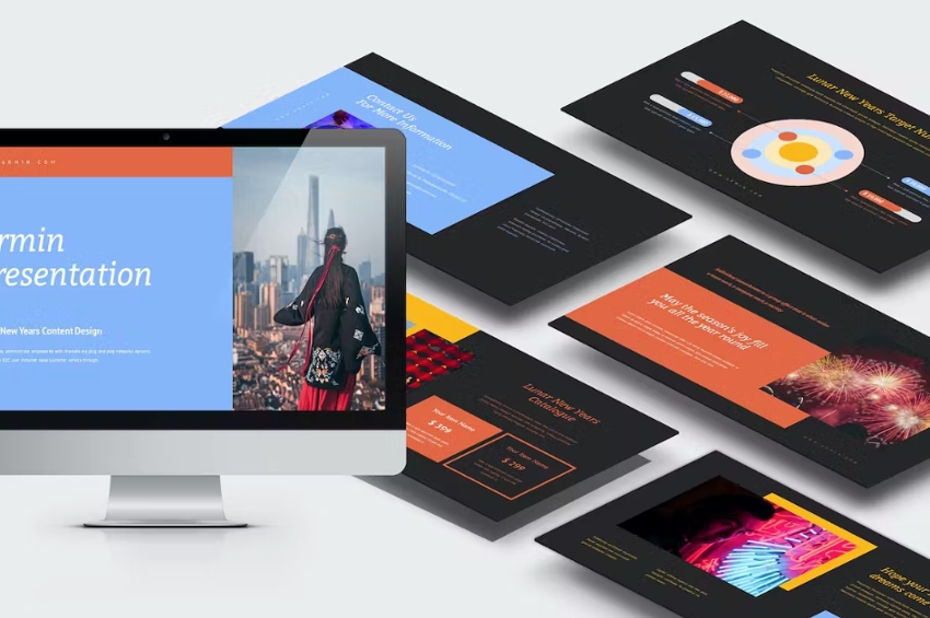 Armin : Lunar New Years Powerpoint Template, a premium template from Envato Elements