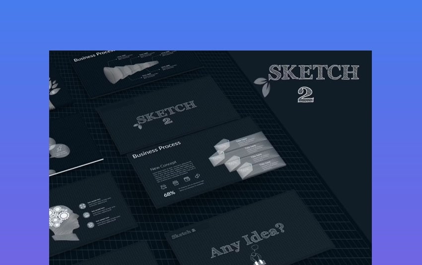 SKETCH 2 Powerpoint Template