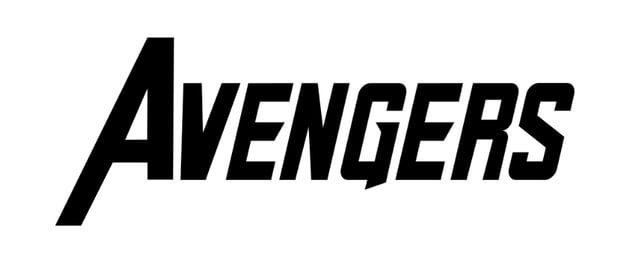 Preview of Avengers text logo