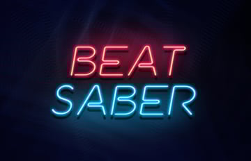 Image of beat saber logo font
