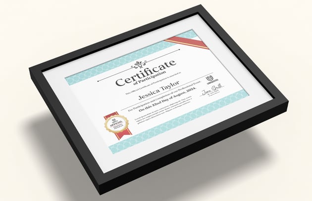 certificate template