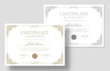 certificate design template