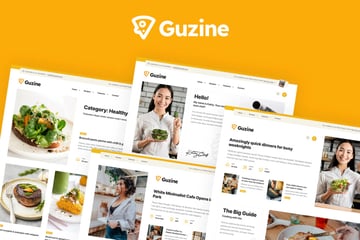 Guzine: Adsense Ready Magazine WordPress Theme